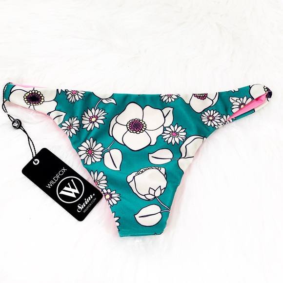 Wildfox Swim Wildfox Floral Bikini Bottom 6s Floral Nwt Poshmark